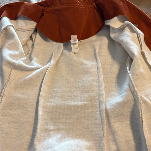 Vintage 60s 70s ILGWU Rust Collar Mod Blazer Jacket Size 9 USA - Picture 10 of 10